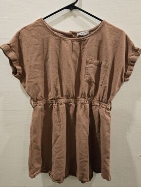 Sleeveless Linen Dress